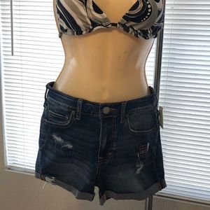 High waisted shorts